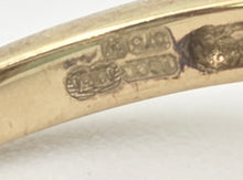 Cargar imagen en el visor de la galería, 2222 Vintage: 9ct Gold Black &amp; White Natural Diamonds &quot;Swirl&quot; Cocktail Ring
