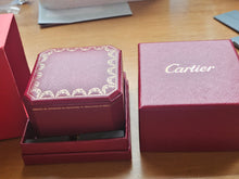 Load image into Gallery viewer, 2364: Vintage: Cartier 18ct White Gold Love Ring Size 51- comes with box
