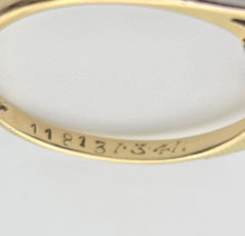 Load image into Gallery viewer, Antique: 18ct Gold  Natural Round Full Cut  Diamonds 3-Stone Ring
