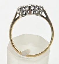 Load image into Gallery viewer, Antique: 18ct Gold  Natural Round Full Cut  Diamonds 3-Stone Ring
