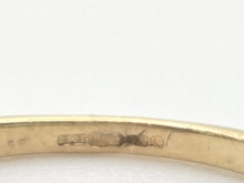 Cargar imagen en el visor de la galería, 2268 Vintage: Petite 9ct Gold Natural Diamonds Cross-Over Stacker Ring
