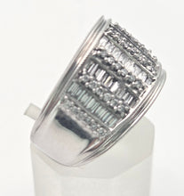 Cargar imagen en el visor de la galería, 1870 18ct White Gold 87 Natural Sparkling  Diamonds (1.65ct) Statement ring
