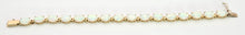 Load image into Gallery viewer, 2363 Vintage: 14ct Gold Vivid &amp; Vibrant 16 White  Opals Bracelet (17cm)- Exquisite

