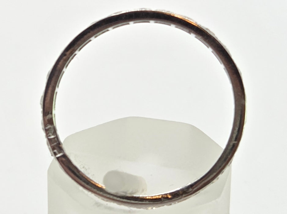 Vintage: Platinum Diamond Full Eternity Ring — 0.52ct