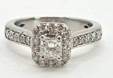 Load image into Gallery viewer, 9036 Vintage: Art Deco Style Platinum 35 Natural Sparkling Diamonds (0.77ct) Ring
