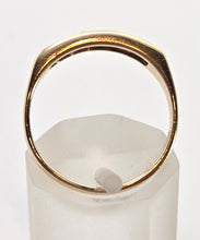 Load image into Gallery viewer, 2508- Vintage: 9ct Gold 6 Channel Set Rubies Stacker/Half- Eternity Ring
