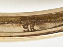 Load image into Gallery viewer, 2417: Vintage 9ct Gold Round Cut Yellow Citrine Solitaire
