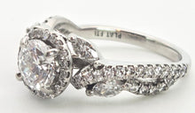 Load image into Gallery viewer, 2418: Platinum Exceptional 1ct Central Diamond (GIA CERT) Ring - D Colour- The finest
