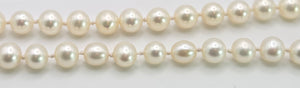 2612 Vintage Tiffany & Co Ziegfeld Freshwater Pearls Silver Necklace -Extra Long- 280cm