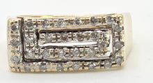 Load image into Gallery viewer, 2531 Vintage: 9ct Gold 29 Natural Sparkling Diamonds Ring
