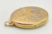 Load image into Gallery viewer, 2602: Vintage: 9ct Gold Large Photo Locket/Pendant
