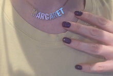 Load image into Gallery viewer, 2597- Vintage &amp; Retro 9ct Gold &quot;Margaret&quot; Choker Necklace- Pristine hallmarked in 1979
