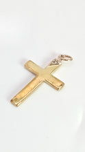 Load image into Gallery viewer, 0607: Vintage: 9ct Gold Diamonds Cross/ Pendant- lovely condition
