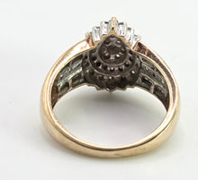Load image into Gallery viewer, 2801: Vintage 9ct Gold 69 Sparkling Natural Diamonds Ring

