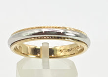 Load image into Gallery viewer, 2713: Tiffany: Vintage 18ct Gold Platinum "Together" Ring -Signed Tiffany
