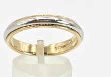 Load image into Gallery viewer, 2713: Tiffany: Vintage 18ct Gold Platinum "Together" Ring -Signed Tiffany
