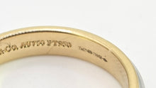 Load image into Gallery viewer, 2713: Tiffany: Vintage 18ct Gold Platinum "Together" Ring -Signed Tiffany
