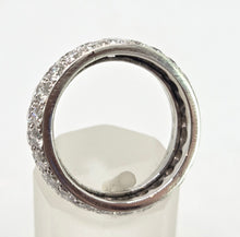 Load image into Gallery viewer, 2805- Platinum Natural Full Round Cut Diamonds (3ct) Full Eternity Ring- Quite Amazing
