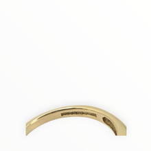 Load image into Gallery viewer, 0629: Vintage 18ct Gold Emerald 18 Natural Sparkling Diamonds Art Deco Style Ring
