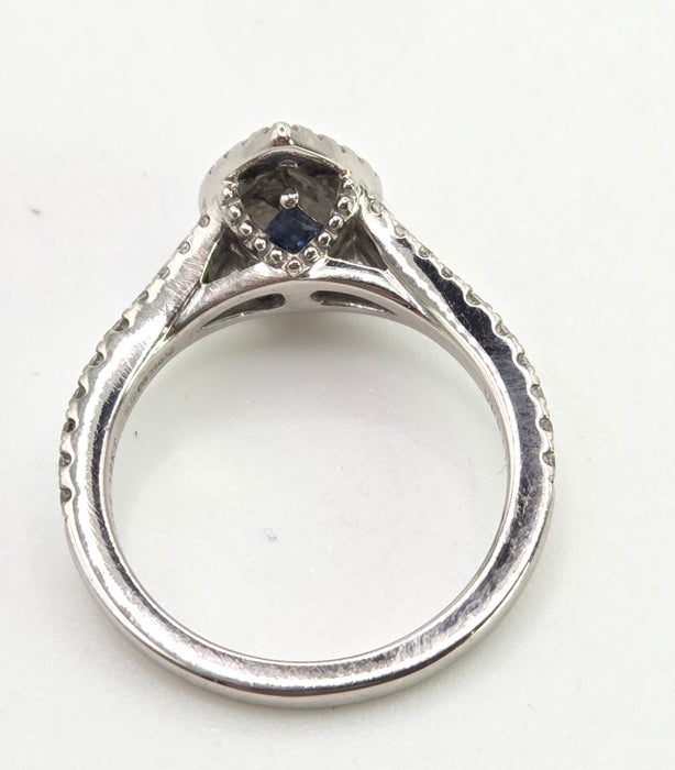 2774: Vintage 18ct White Gold 55 Natural Diamonds Ring - Vera Wang Love Collection