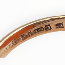 Load image into Gallery viewer, 2944: Rare 9ct Gold Intaglio  Carved Orange Carnelian Ring- From 1944
