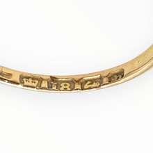 Load image into Gallery viewer, 2945 Antique  18ct Gold White Opals Natural sparking diamonds - Hallmarked in 1901
