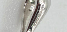 Load image into Gallery viewer, 1224: Vintage &amp; Petite 9ct White God 14 Natural Diamonds Pendant
