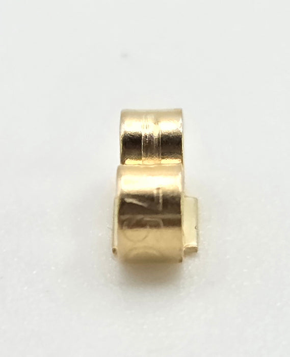 2636: Vintage, Classic 18ct Gold Woven Lovers Knot Stud Earrings- Pristine