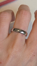 Load image into Gallery viewer, 2929: Vintage Tiffany &amp; Co Platinum Wedding Band- Pristine with Tiffany box
