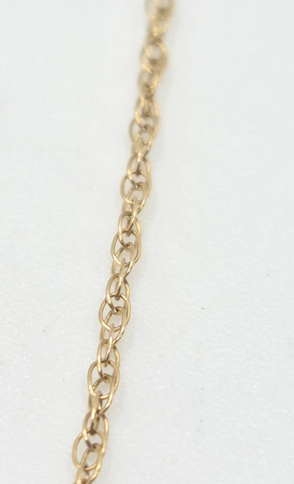 2754: Vintage 9ct Gold Tanzanite Natural Sparkling Diamonds Pendant & 9ct Chain