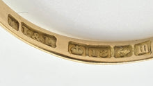 Load image into Gallery viewer, 2857: Antique 18ct Gold 12 Natural Old Cut Diamonds "Boat" Ring- From 1911
