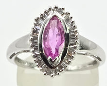 Load image into Gallery viewer, 2871: Vintage 9ct White Gold 32 Natural Diamonds (0.32ct) Dress Ring
