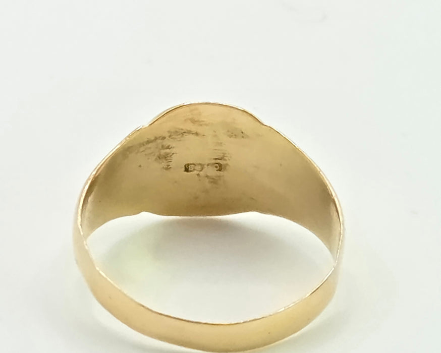 2970: Antique 18ct Gold Signet Ring- From 1923