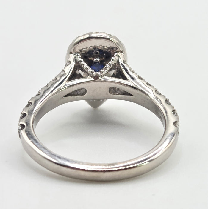 2925 -18ct White Gold Vera Wang Love Collection Diamonds  (0.7ct) Ring