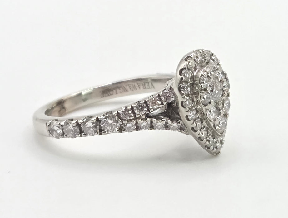 2925 -18ct White Gold Vera Wang Love Collection Diamonds  (0.7ct) Ring