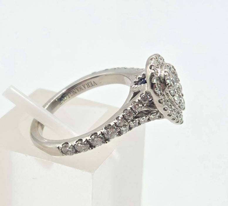 2925 -18ct White Gold Vera Wang Love Collection Diamonds  (0.7ct) Ring
