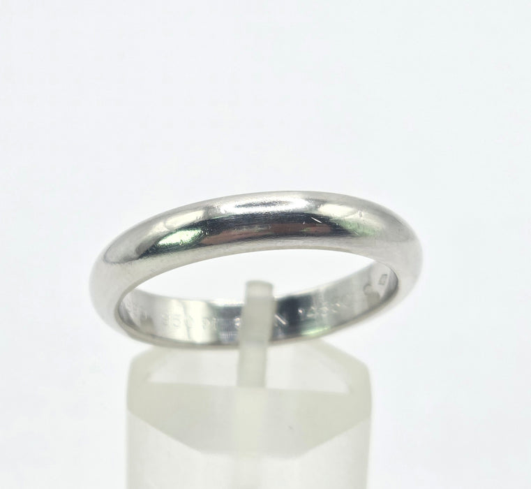 3158 Vintage: Platinum Cartier Wedding Band — From 1999