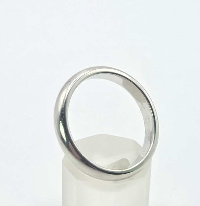 3158 Vintage: Platinum Cartier Wedding Band — From 1999