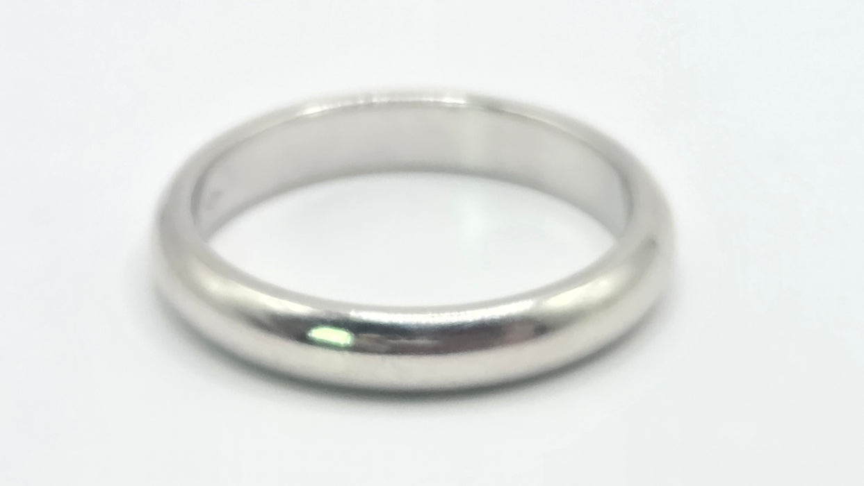 3158 Vintage: Platinum Cartier Wedding Band — From 1999