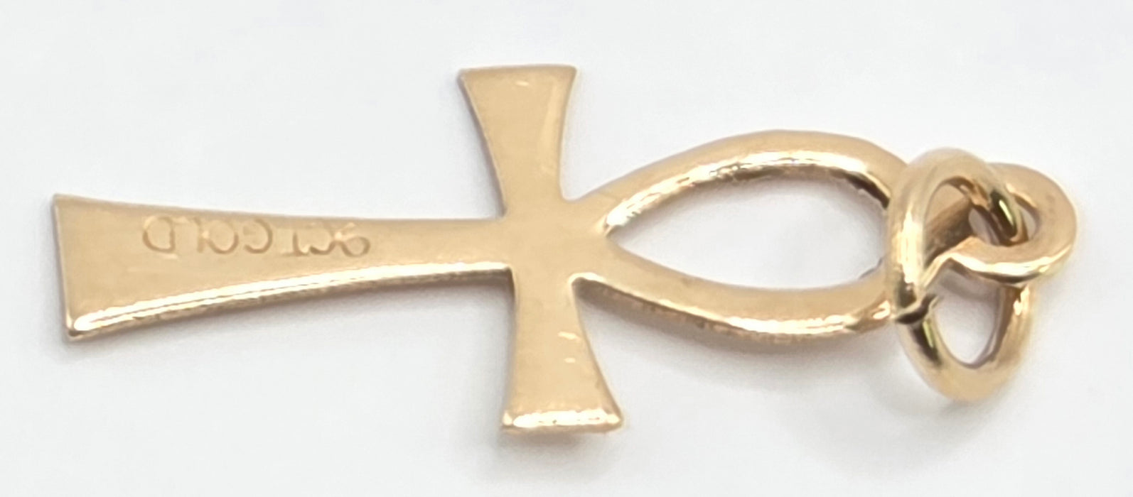 Vintage: 9ct Yellow Gold Ankh (Key of Life) Pendant