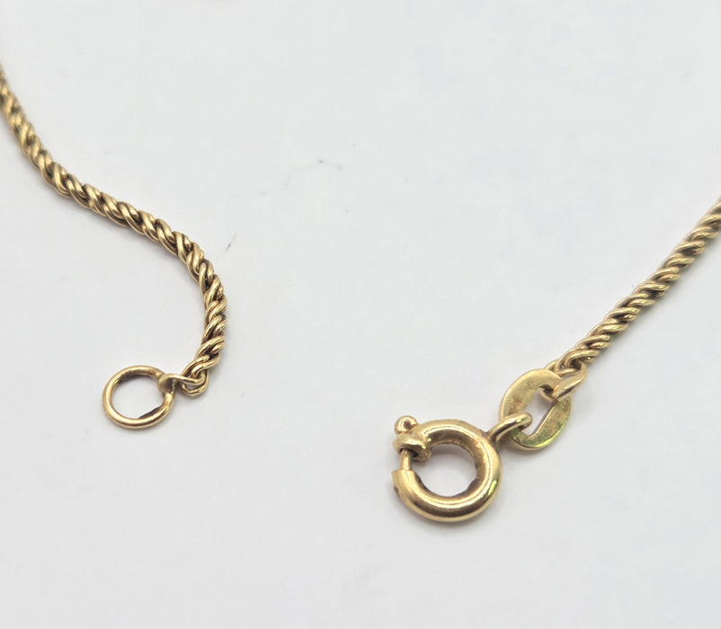 Vintage: 18ct Yellow Gold Ruby & Diamond Articulated Pendant & Chain — 2.20ct & 2.00ct — Graff Homage