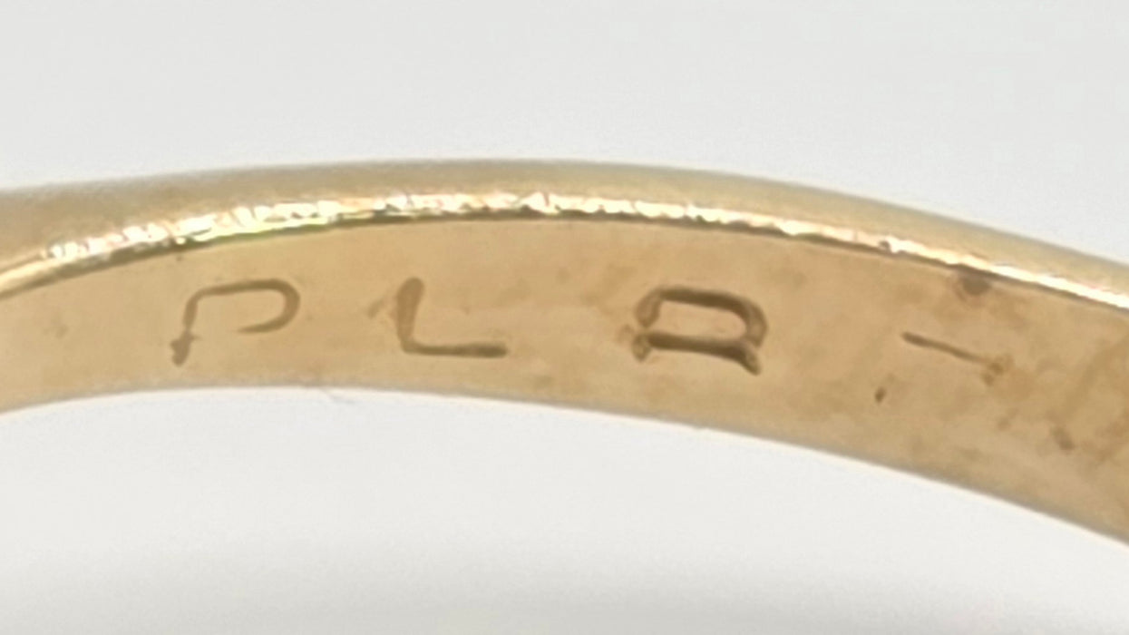 Vintage: 9ct Yellow Gold Goshenite Solitaire Ring — From 1986