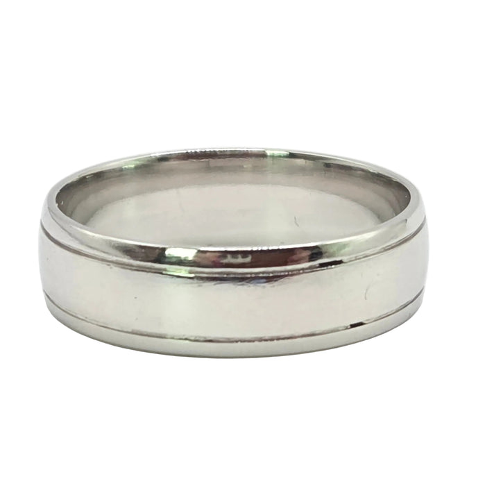 Vintage: Platinum 950 Substantial & Elegant Wedding Band