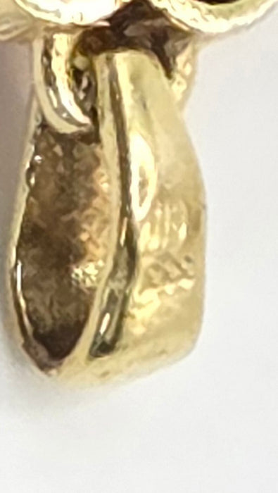 Vintage: 9ct Yellow Gold Drop Stud Earrings