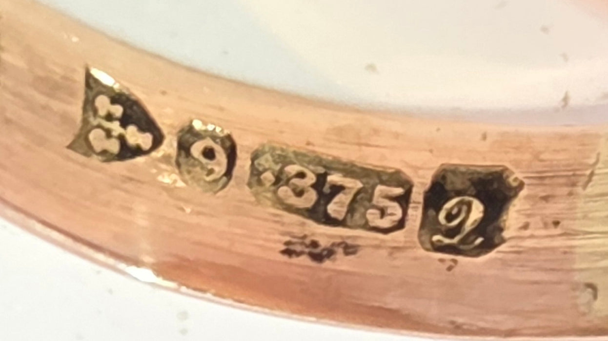 Antique: 9ct Rose Gold Signet Ring — From 1916