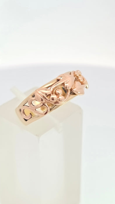 Vintage: 9ct Yellow & Rose Gold Clogau Tree of Life Ring — From 1993