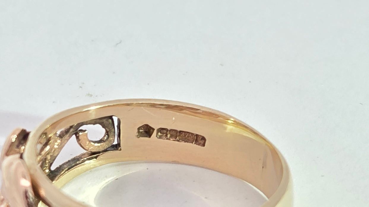 Vintage: 9ct Yellow & Rose Gold Clogau Tree of Life Ring — From 1993