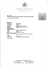 Load image into Gallery viewer, 2440- Vintage: 14ct White Gold Emeralds Diamonds Art Deco Style Panel Ring
