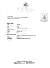 Load image into Gallery viewer, 2441- Vintage Heavy 18ct White Gold Cornflower Blue Sapphires Diamonds Horseshoe Pendant
