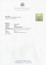 Cargar imagen en el visor de la galería, 2559: Vintage 18ct Gold Round Full Cut Natural Sparkling Diamonds Crossover Ring- From 1978
